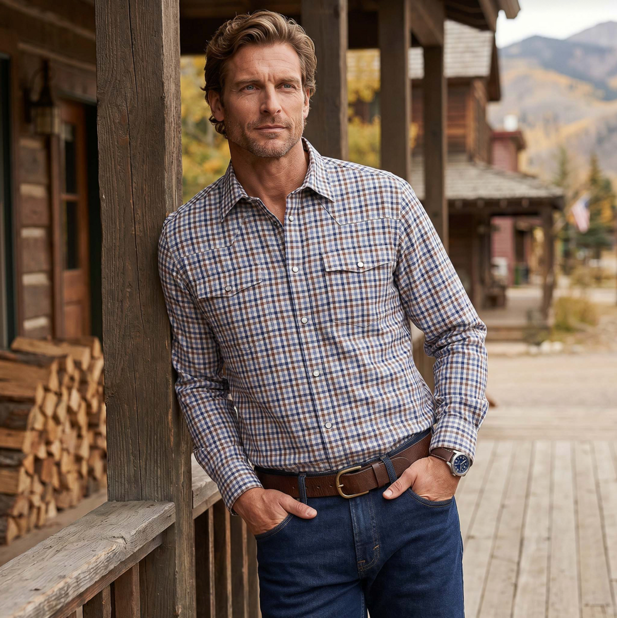 Bisley Check Western Shirt