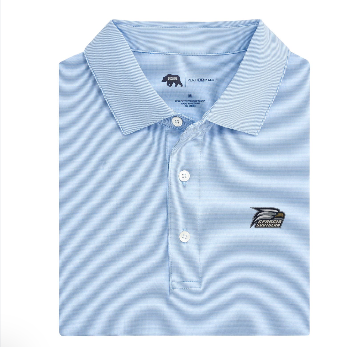 Hairline Stripe Polo Locker Room Collection