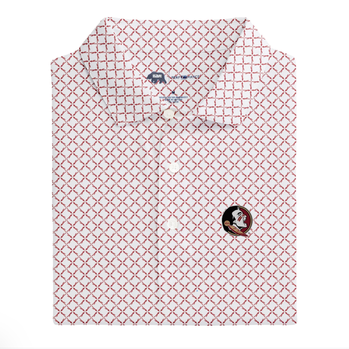 Gameday Printed Performance Polo