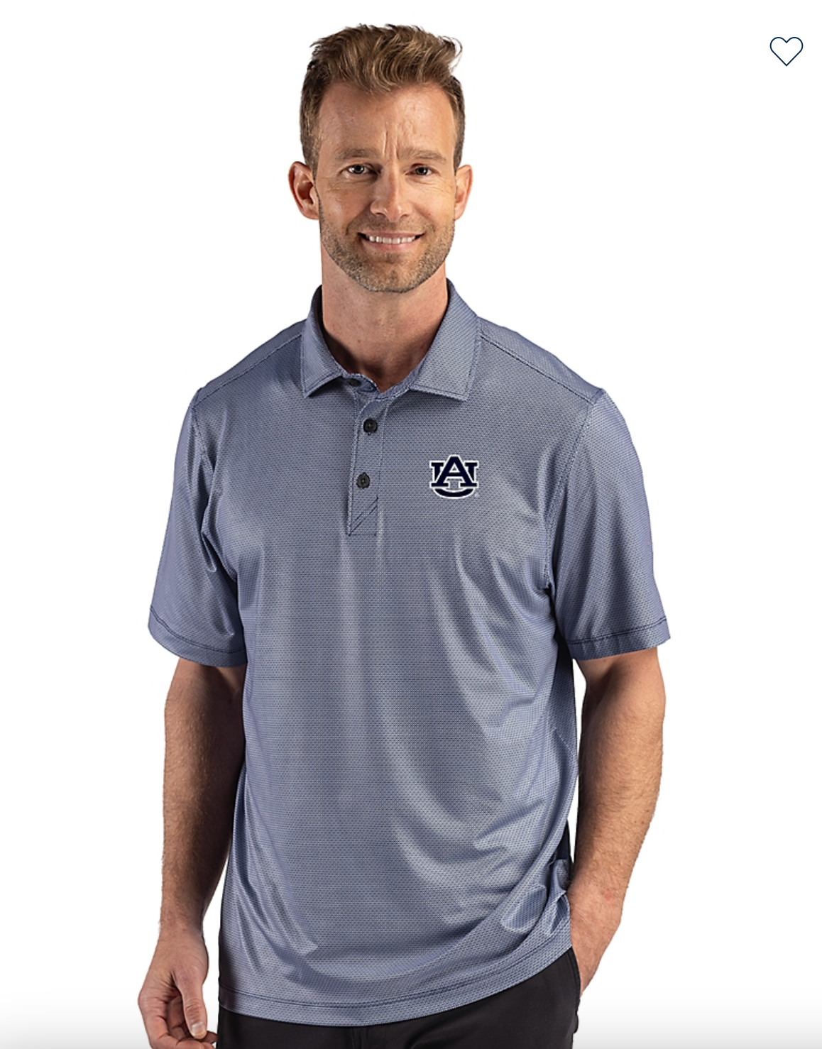 Pike Lattice Print Polo