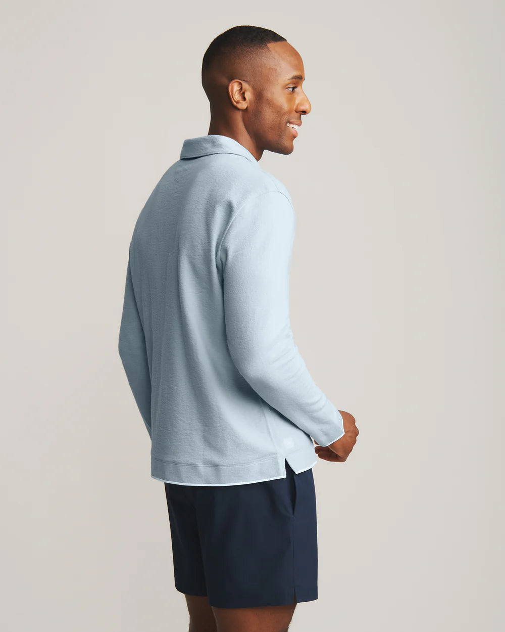 Seaside Terry Long Sleeve Polo