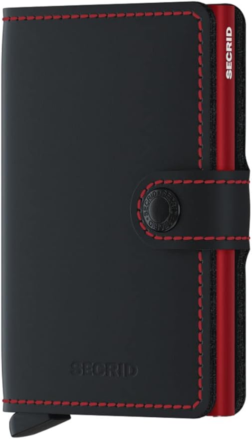 Secrid Matte Black & Red
