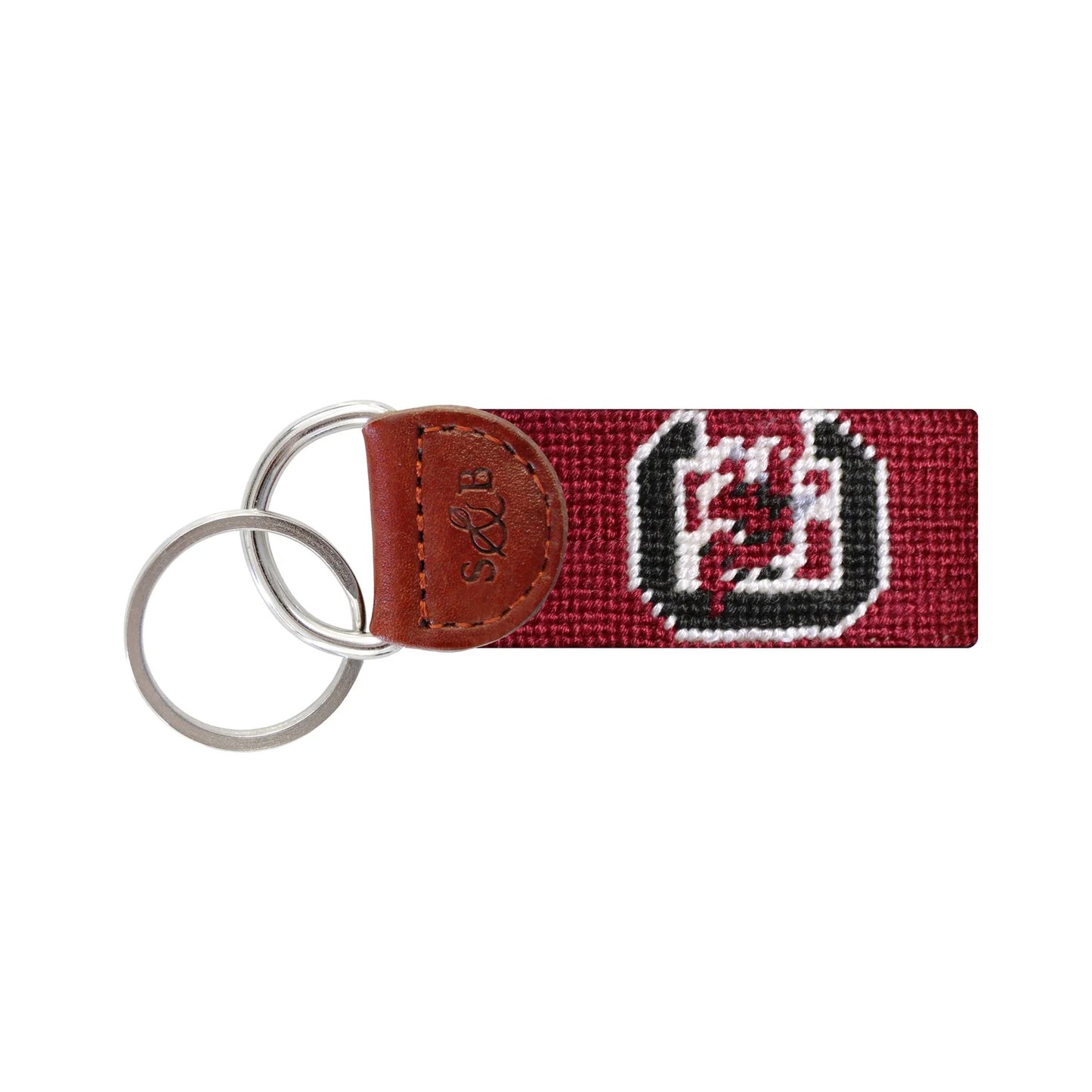 Needlepoint Key Fob
