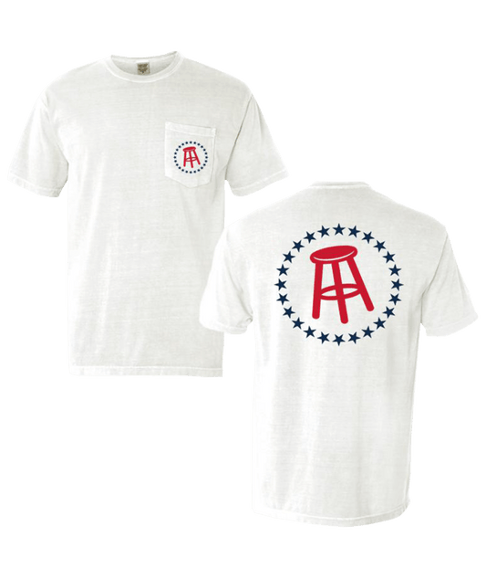 Stool & Stars Pocket Tee