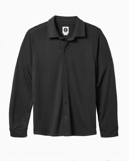 Sea Silk Port | Long Sleeve Button Up (Sea Silk)