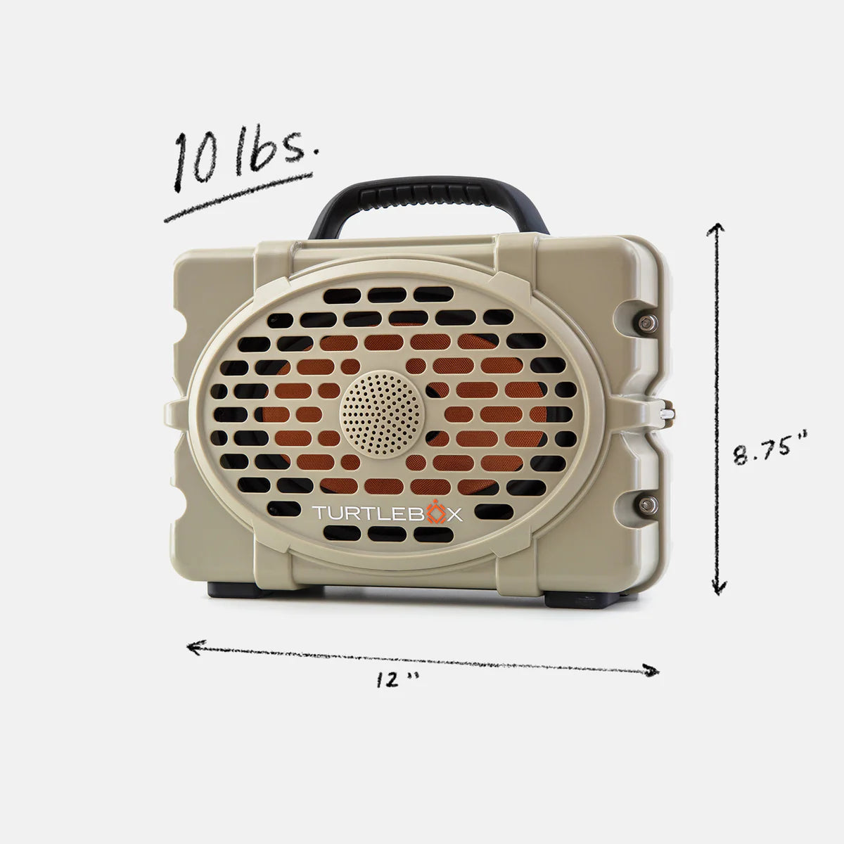 Turtlebox Gen 3 Speaker tan at Rugged Refined