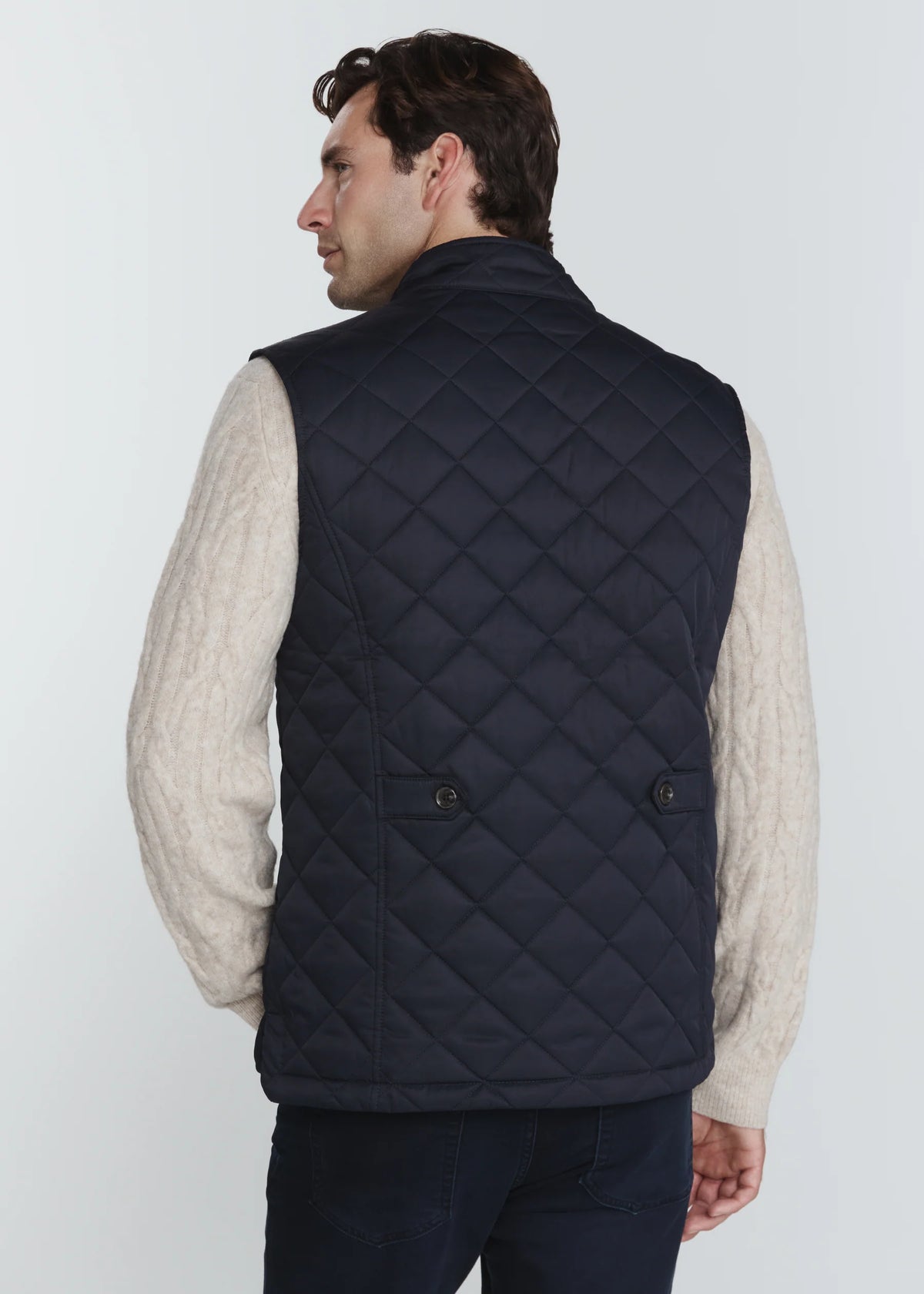 Crest Quilted Vest