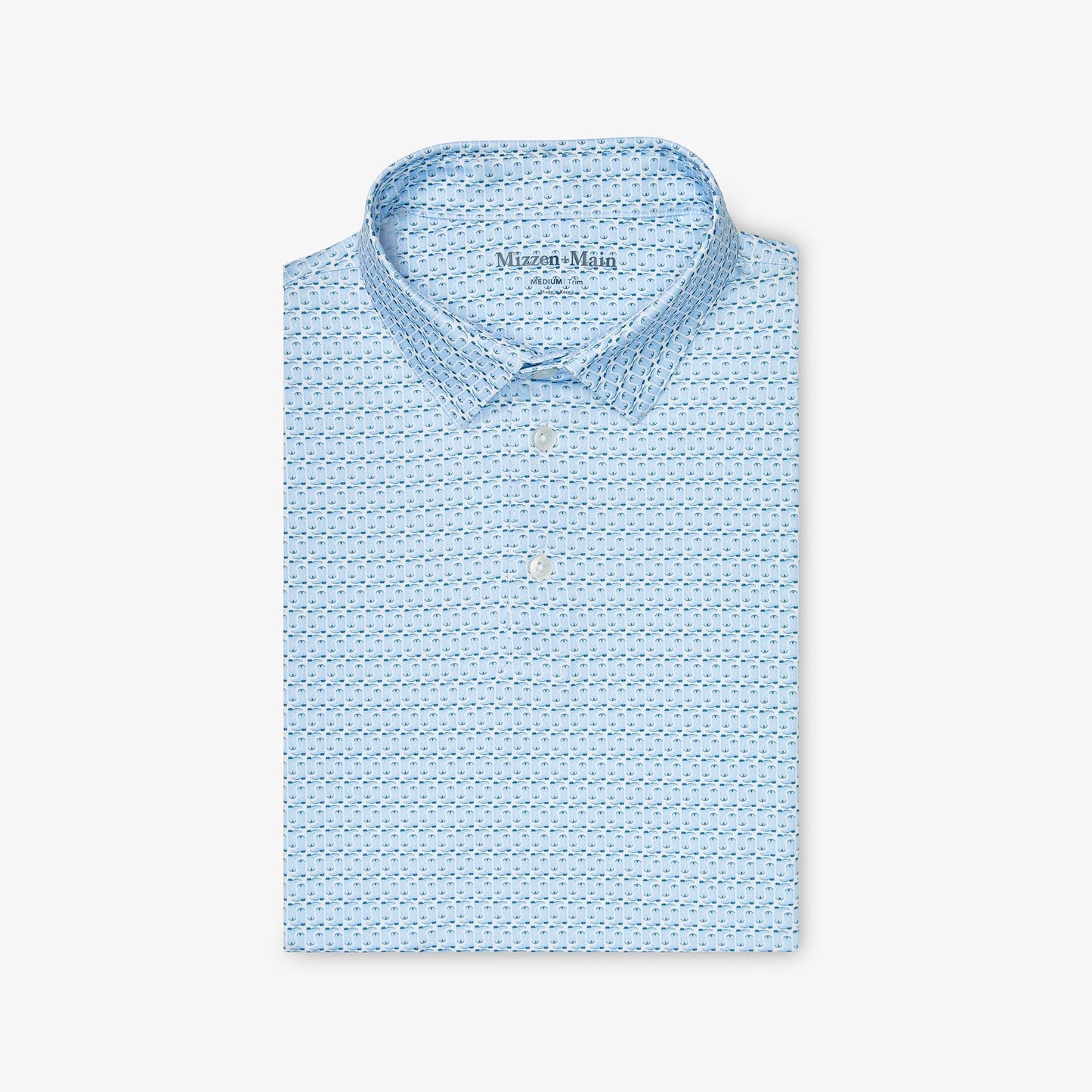 Versa SS Polo Blue Boot Goofin'