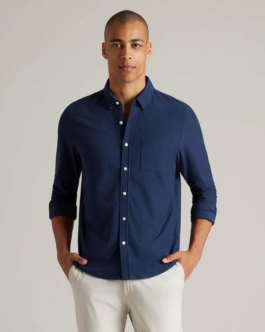 WHF Long Sleeve Shirt Navy