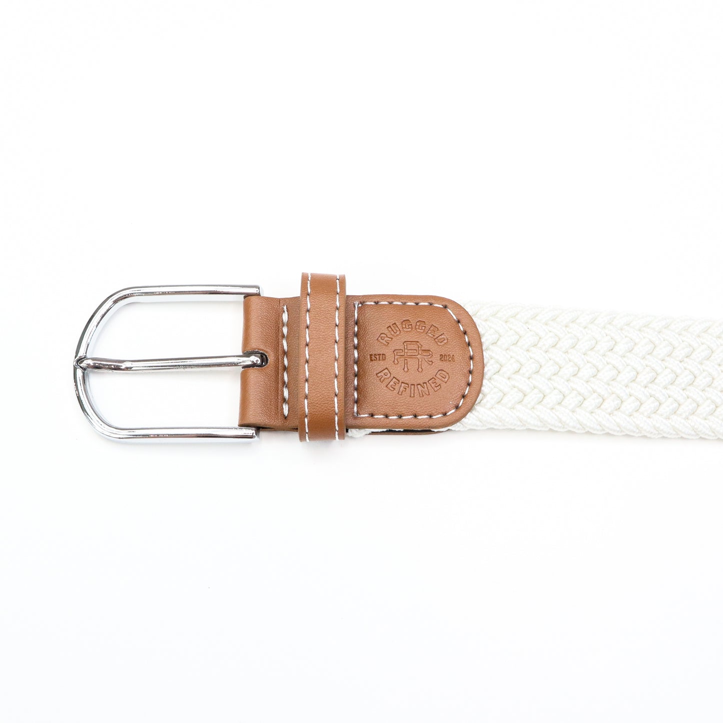 Rugged Refined Woven Belt Solid