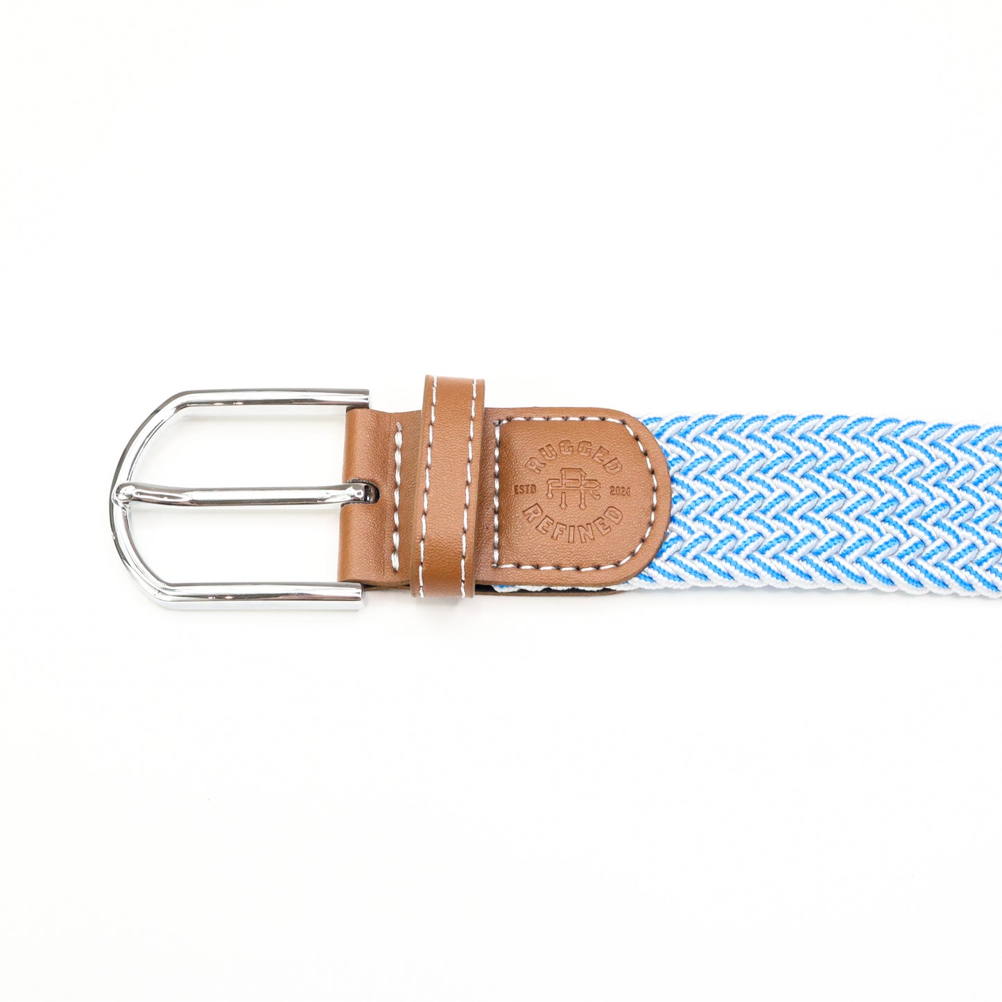 Rugged Refined Woven Belt Patterned