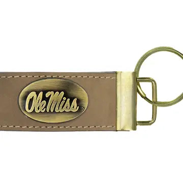 Collegiate Leather Key Fob