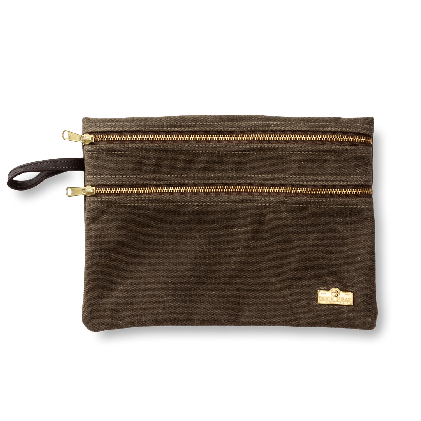 Duck Head Organizer Pouch- Field Brown