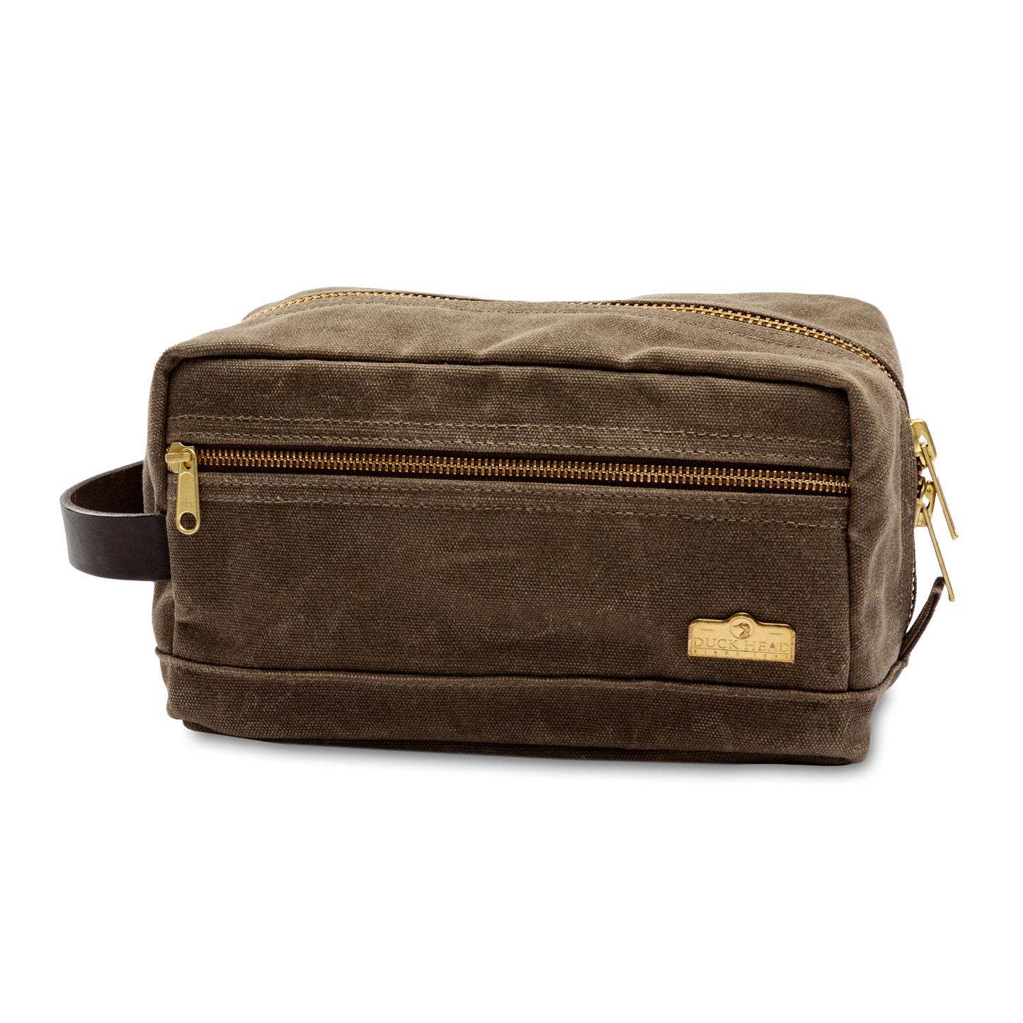Duck Head Dopp Kit- Field Brown