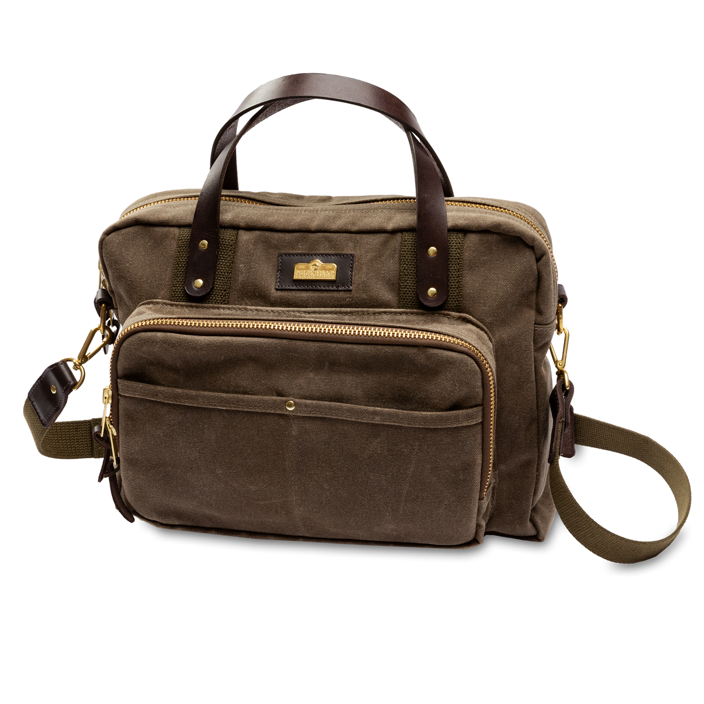 Duck Head Laptop Bag - Field Brown