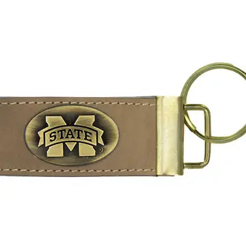 Collegiate Leather Key Fob