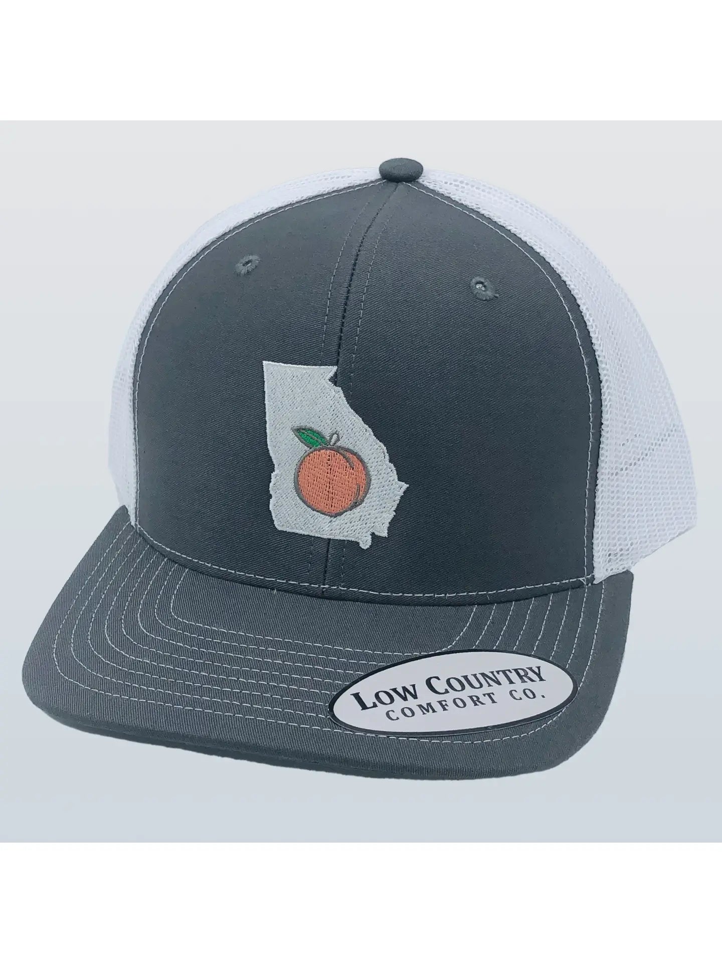 Georgia Peach Charcoal/White