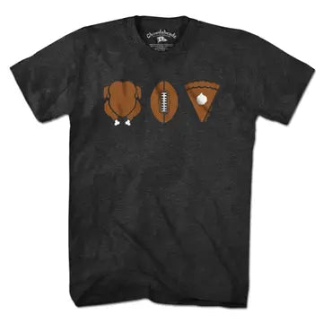 Turkey Football Pie T-Shirt