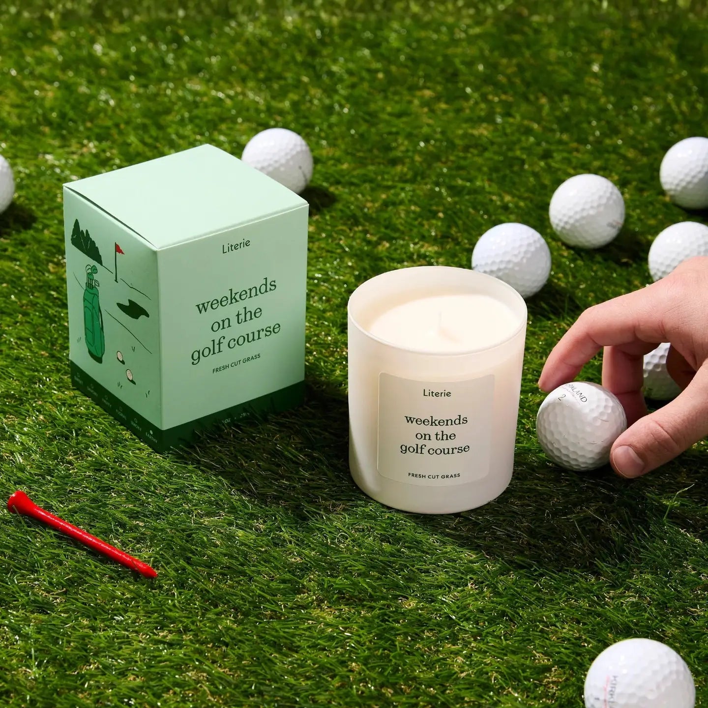 Weekends On the Golf Course Candle