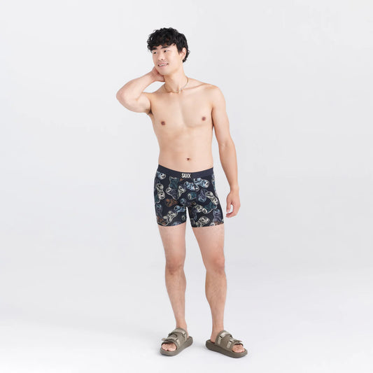 Vibe Super Soft Boxer Brief - Friday Night Camo- Black