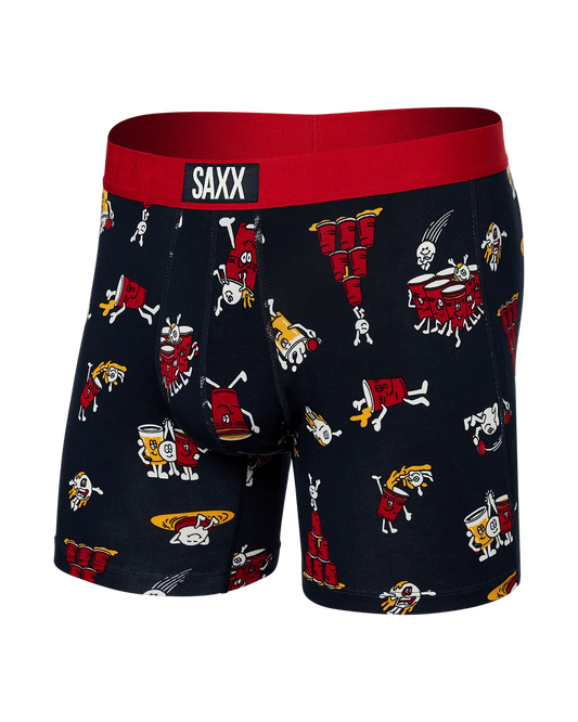 Vibe Super Soft Boxer Brief - Party Foul- Dark Ink