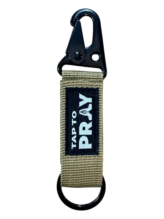 Tap To Pray™ Tactical Carabiner Keychains