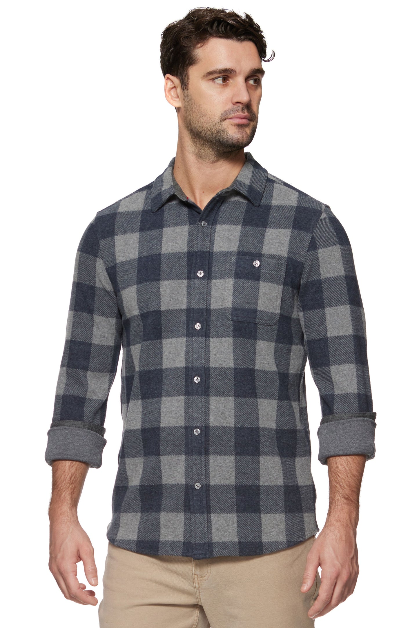 Flag & Anthem Thatcher LS Hero Knit Flannel Shirt