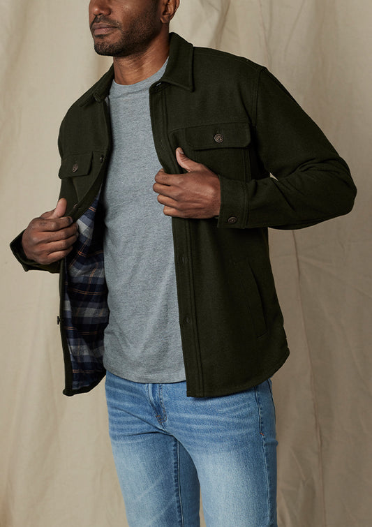 The Normal Brand Brightside Flannel Lined Workwear Jacket