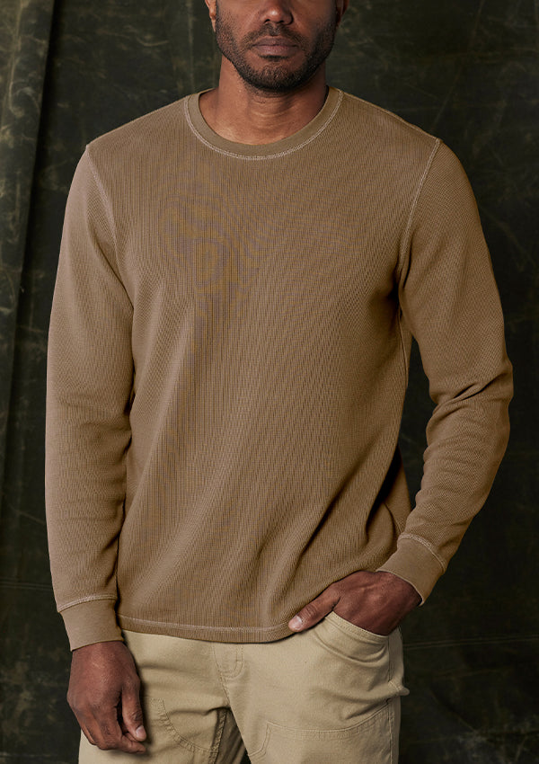 The Normal Brand Vintage Thermal Crew