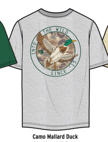 Camo Mallard Duck Tee
