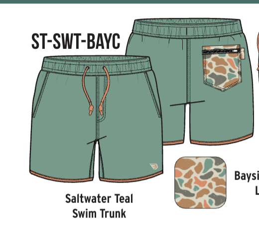 Burlebo Swim Trunks