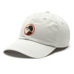 Duck Head Circle Patch Twill Hat - Ash