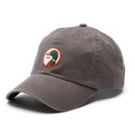 Duck Head Circle Patch Twill Hat - Steel Gray