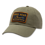 Duck Head Chinos Patch Canvas Hat - Dark Olive