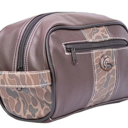 Camo Toiletry Dopp Bag