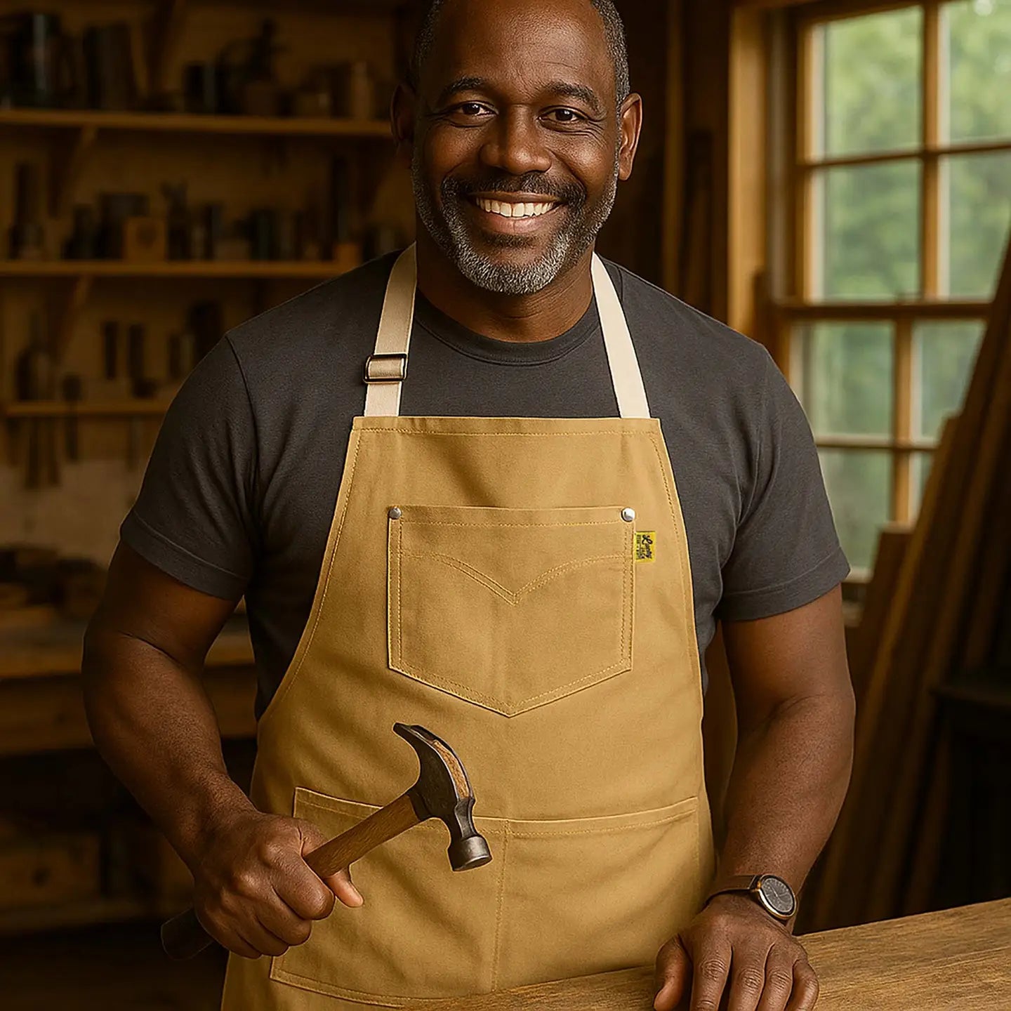 Rugged Denim Apron
