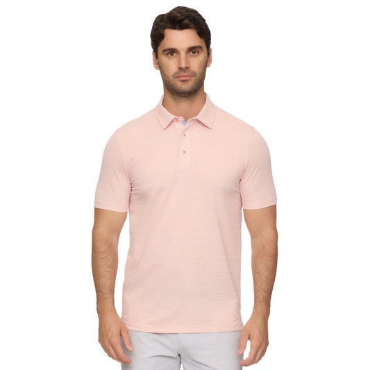 Baldwin SS Stripe Performance Polo