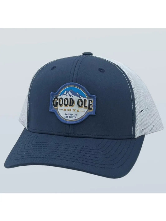 Gob Busch Light Patch Navy/White