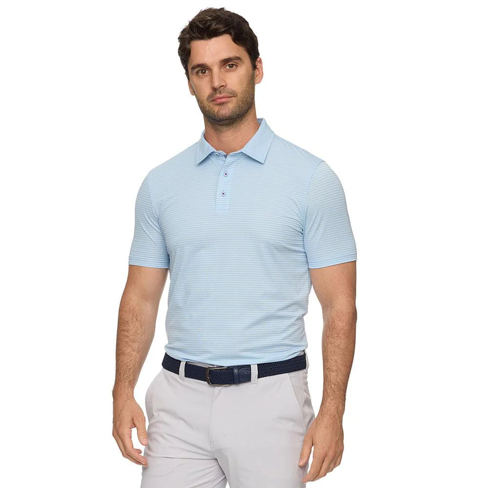 Baldwin SS Stripe Performance Polo