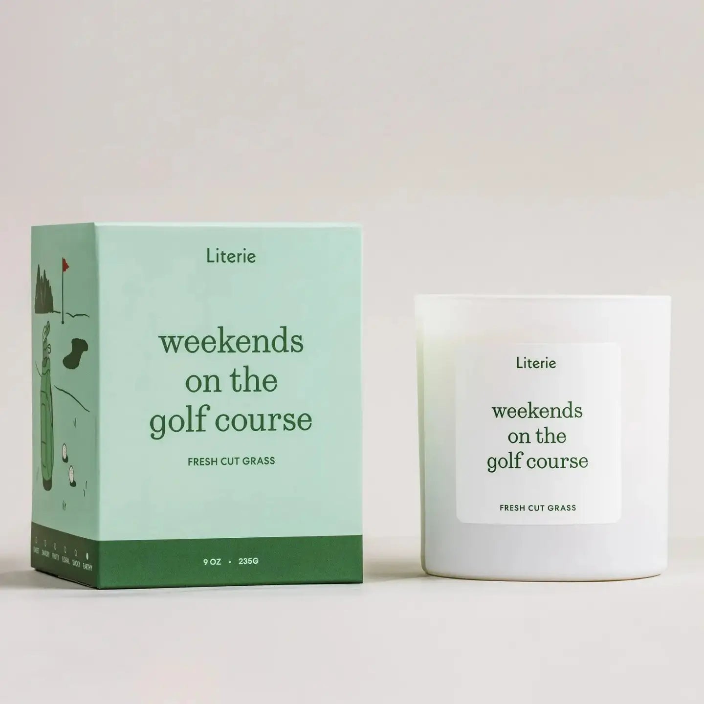 Weekends On the Golf Course Candle