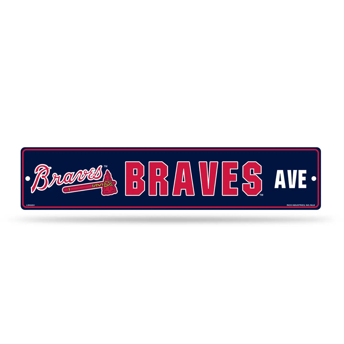 Braves Ave Street Sign