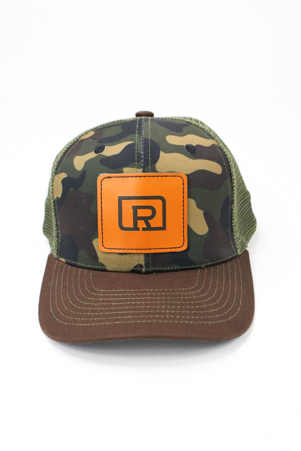 Rugged Refined “The Tactical” Leather Patch Trucker