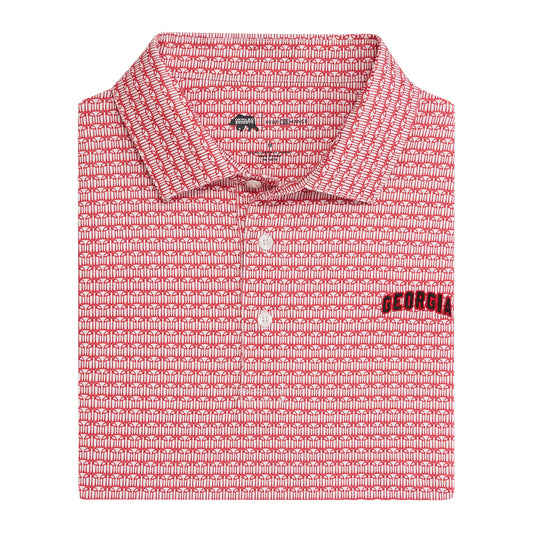 UGA Arches Printed Performance Polo