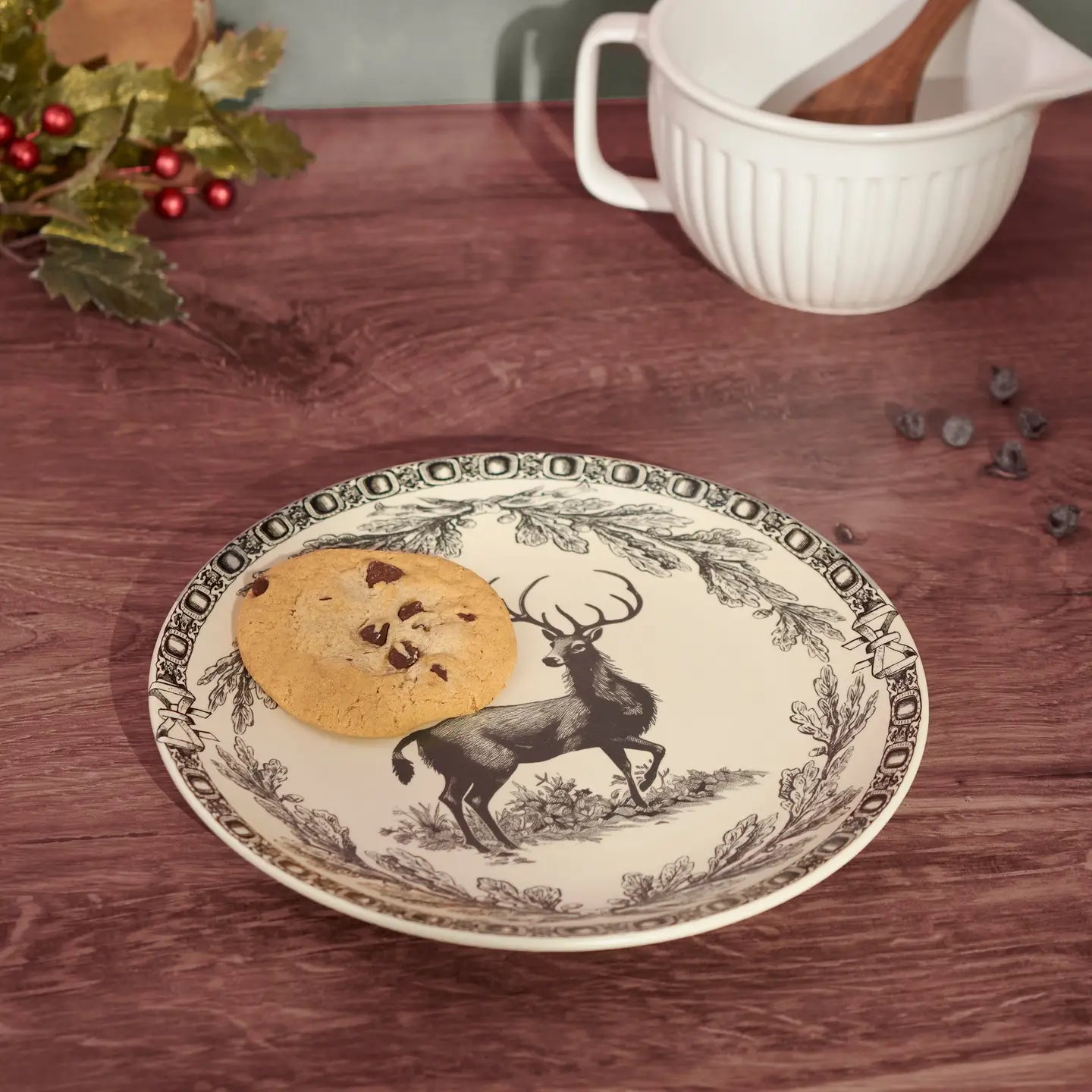 Vintage Deer Plate