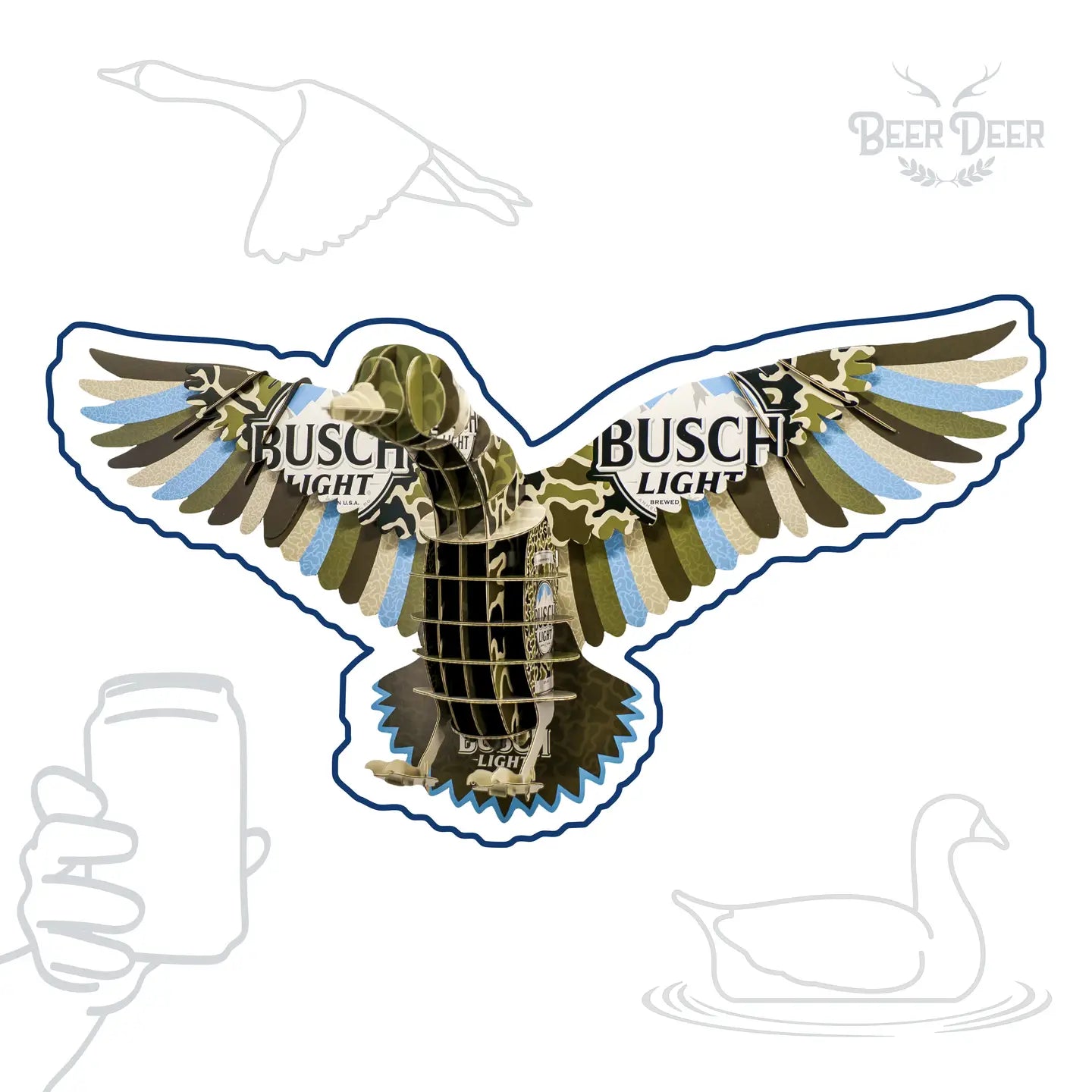 Busch Light Camo Duck