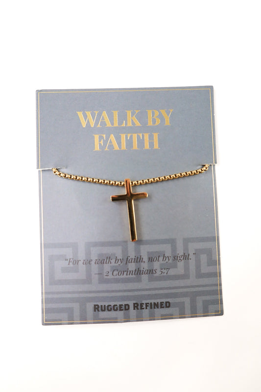Scripture Cross Necklace