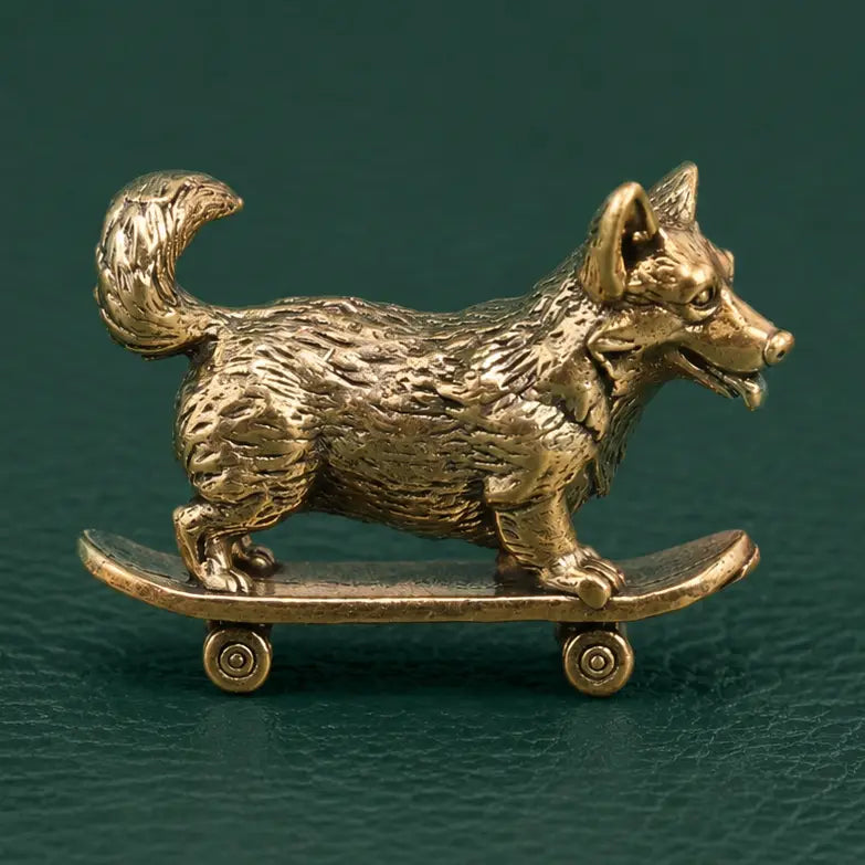 Solid Brass Figurine