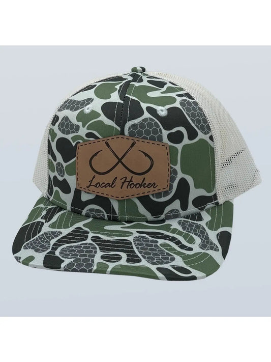 Local Hooker Leather Patch Lc Camo/Beige