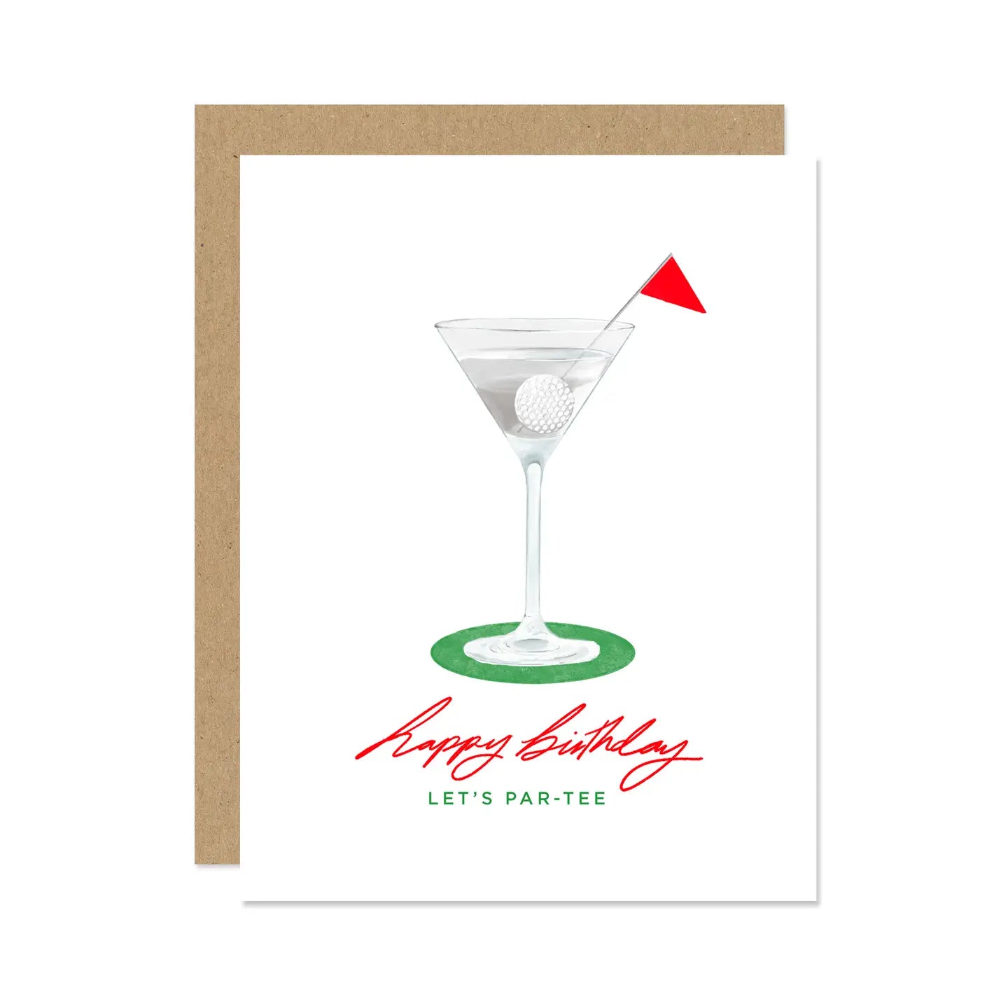 2026 Birthday Card-Let's Par-Tee