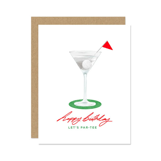 2026 Birthday Card-Let's Par-Tee